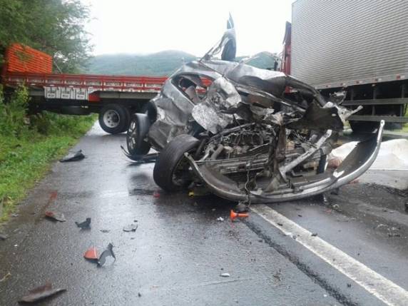 Acidente ocorreu na altura do km 22 da ERS-486 em Itati, 

no Litoral Norte