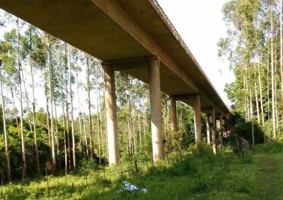 Homem bateu com moto na mureta da ponte e sofreu 

queda de 14 metros