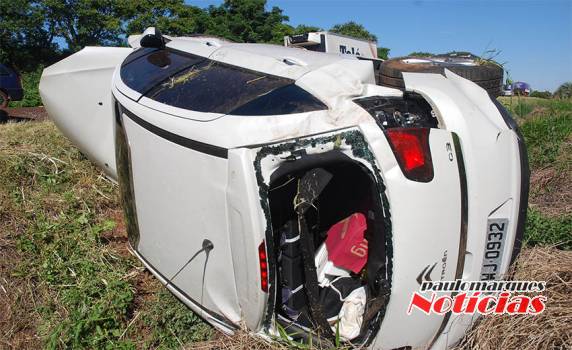 Capotamento na BR-472 deixa uma mulher ferida em Três de Maio; VEJA VÍDEO - foto 6