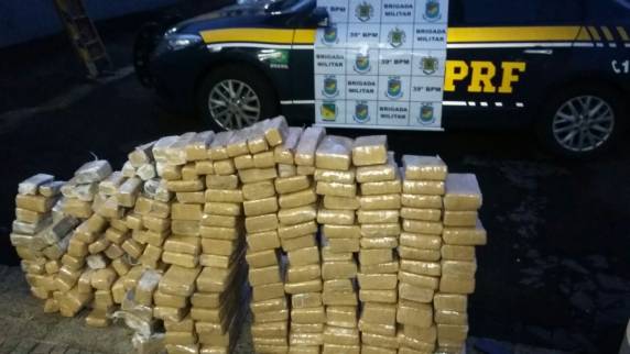 Ação conjunta resulta na apreensão de mais de 150 Kg de maconha em Palmeira das Missões - foto 2