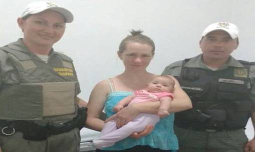 Eles orientaram inicialmente a avó da criança por 

telefone