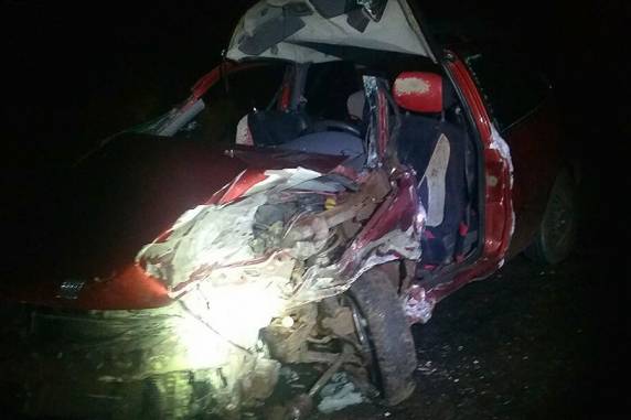 Acidente aconteceu na noite deste 

sábado (03) no km 229 em Soledade