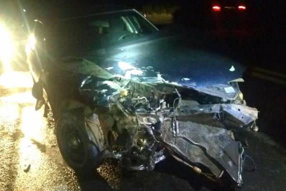 Casal fica ferido em colisão frontal na BR-386 - foto 2