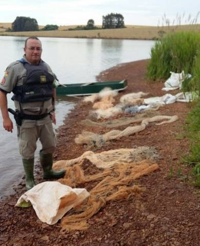 Batalhão Ambiental da BM realiza operação de combate a 

pesca predatória na Região de Carazinho - foto 5
