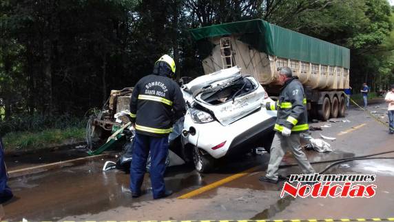 Grave acidente com vítima fatal na RSC-472 em Santa Rosa: VEJA VÍDEO - foto 2