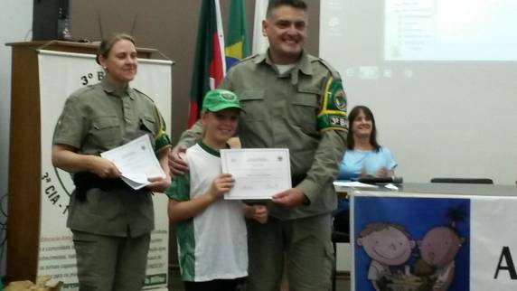 Formatura dos Patrulheiros Ambientais Mirins em Santa Rosa - foto 2