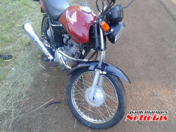 Colisão entre caminhonete e 

motocicleta deixa um ferido em Giruá - foto 2