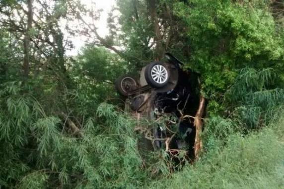 Saída de pista ocorreu na manhã deste domingo em Alegrete