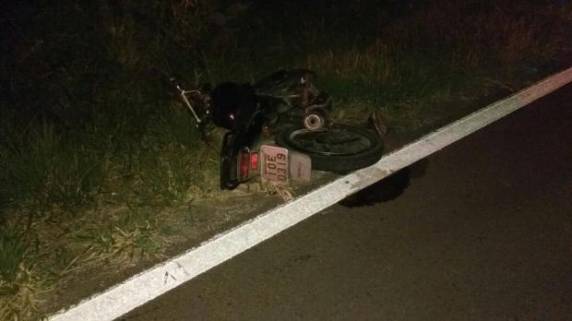 Ambos empurravam uma moto às margens da RS-389 quando 

foram atropelados por carro