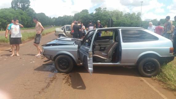 Colisão envolve dois veículos na RS-155 em Ijuí - foto 2