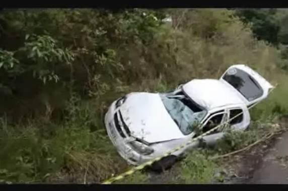Acidente ocorreu na tarde 

deste domingo (1º), na ERS-404