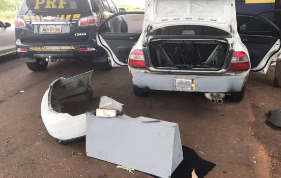 PRF apreende cerca de 100 Kg de maconha na BR 386 em Seberi - foto 3