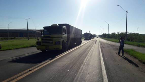 Locais com manifestação de caminhoneiros em rodovias federais do RS nesta quarta - foto 3