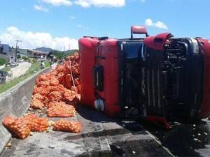 Filas chegavam a 7 km no sentido norte e 2,5 km no sentido Sul
