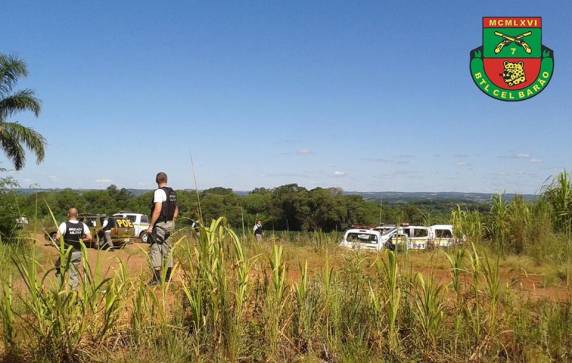 Polícia segue buscas por quadrilha que assaltou
dois bancos em Miraguaí - foto 2