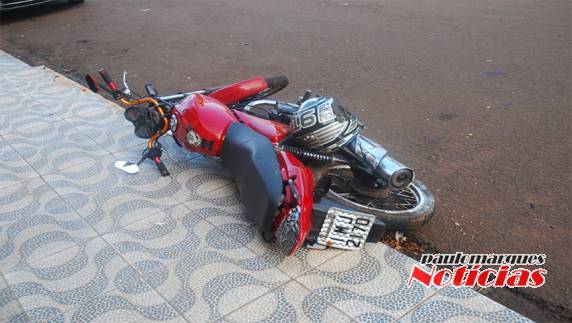 Motociclista fica ferido depois de uma queda no bairro Medianeira em Três de Maio - foto 2