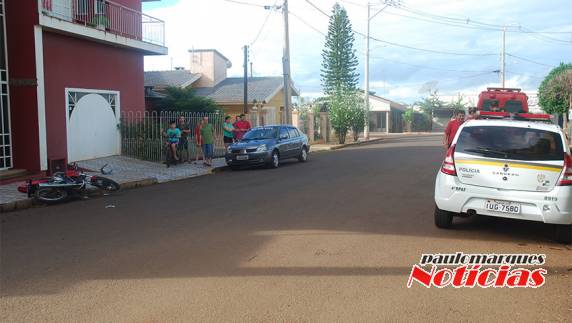 Motociclista fica ferido depois de uma queda no bairro Medianeira em Três de Maio - foto 6