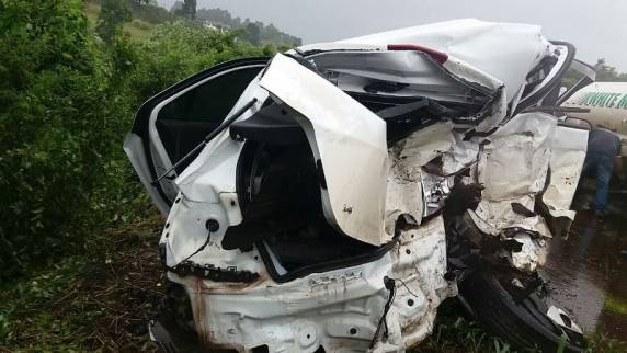 Colisão entre automóveis provoca uma morte na BR-282 em Xaxim - foto 6
