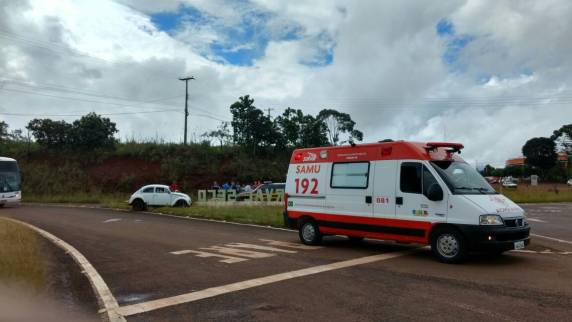 Acidente no trevo de acesso a Erval Seco - foto 2