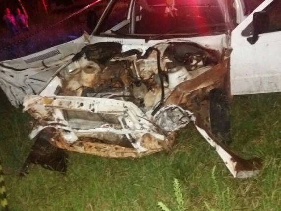 Ele invadiu a preferencial do caminhão em um trevo em Xanxerê, diz PRF