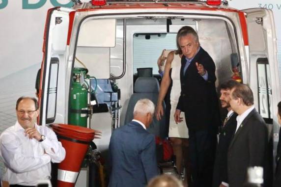 Entregues por Temer há mais de um mês, 80% das novas
ambulâncias do Samu no Estado estão paradas - foto 3
