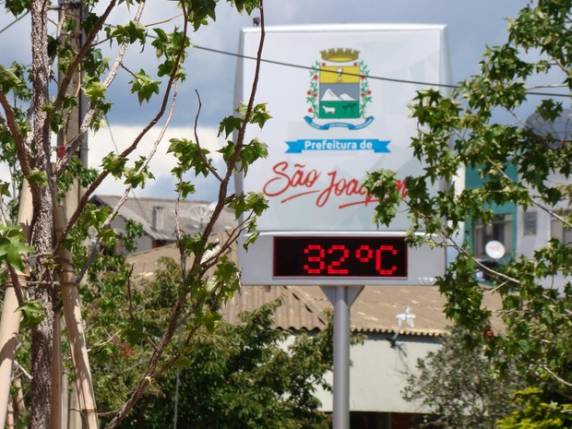 Município não havia registrado temperaturas tão altas em 2017