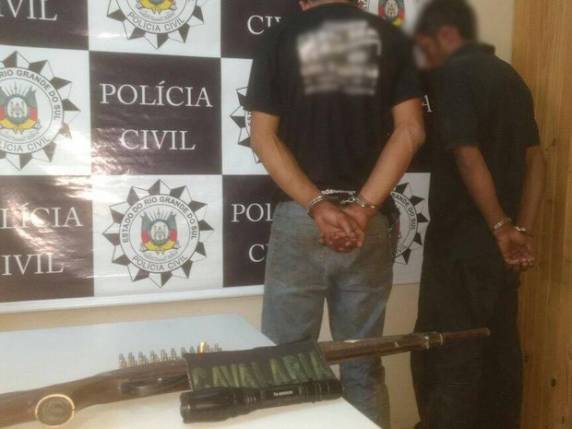 Animais foram furtados e mortos em Piratini nesta quarta-feira (22)