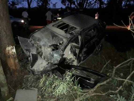 Acidente na tarde deste domingo deixa três mortos, em Caibaté RS - foto 3
