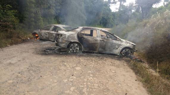 Quadrilha assalta duas agências bancárias em Fontoura Xavier, RS - foto 8