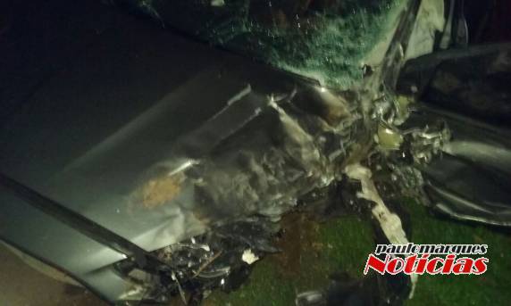 Veículos colidem frontalmente e uma pessoa fica ferida na BR 468 em Três Passos - foto 2
