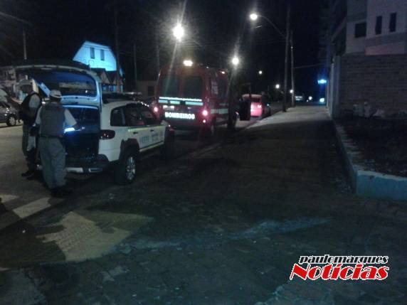Motociclista fica ferido em colisão na rótula central de Três de Maio - foto 4