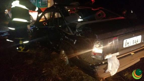 Colisão entre carro e caminhão deixa um morto e três feridos em Ernestina - foto 2
