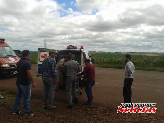 Colisão entre carro e moto
deixa dois feridos na Perimetral em Esquina Bela Vista; VEJA VÍDEO - foto 2