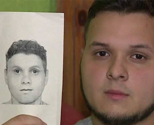 Ele foi detido um dia antes do verdadeiro suspeito ter sido 

preso