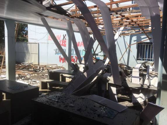 Temporal causa estragos; escola tem aulas canceladas em Blumenau - foto 2