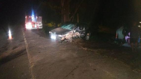 Testemunhas da colisão encontraram o homem escondido em um matagal