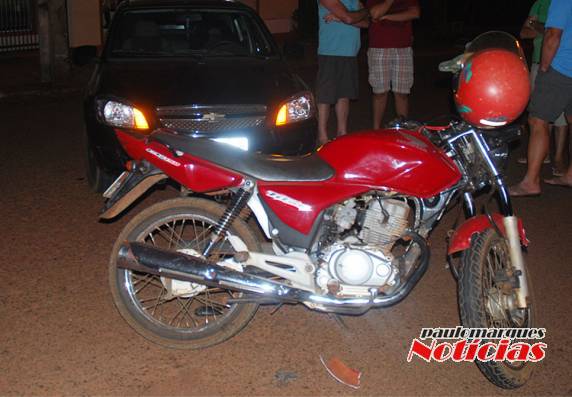 Acidente envolve carro e moto e uma pessoa fica ferida em Três de Maio - foto 2