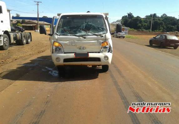 Acidente com danos materiais na RS 342 em Três de Maio - foto 2