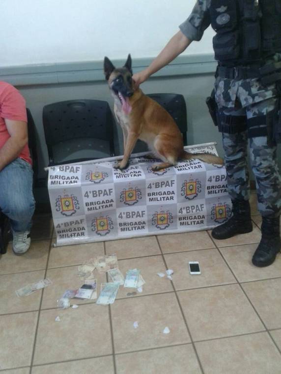 Brigada Militar prende dois homens por tráfico de drogas em Santa Rosa - foto 4