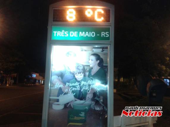 Em São José dos Ausentes, fez 1,9ºC às 7h