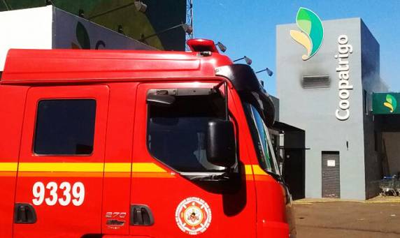 Guarnição chegou a tempo para evitar danos graves