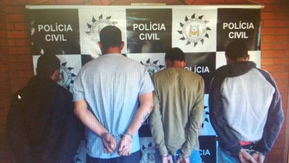 Todos já possuem antecedentes criminais