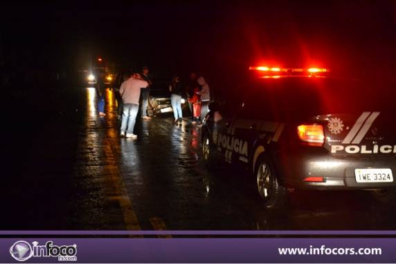 Acidente com danos materiais RS 324 em Planalto - foto 2