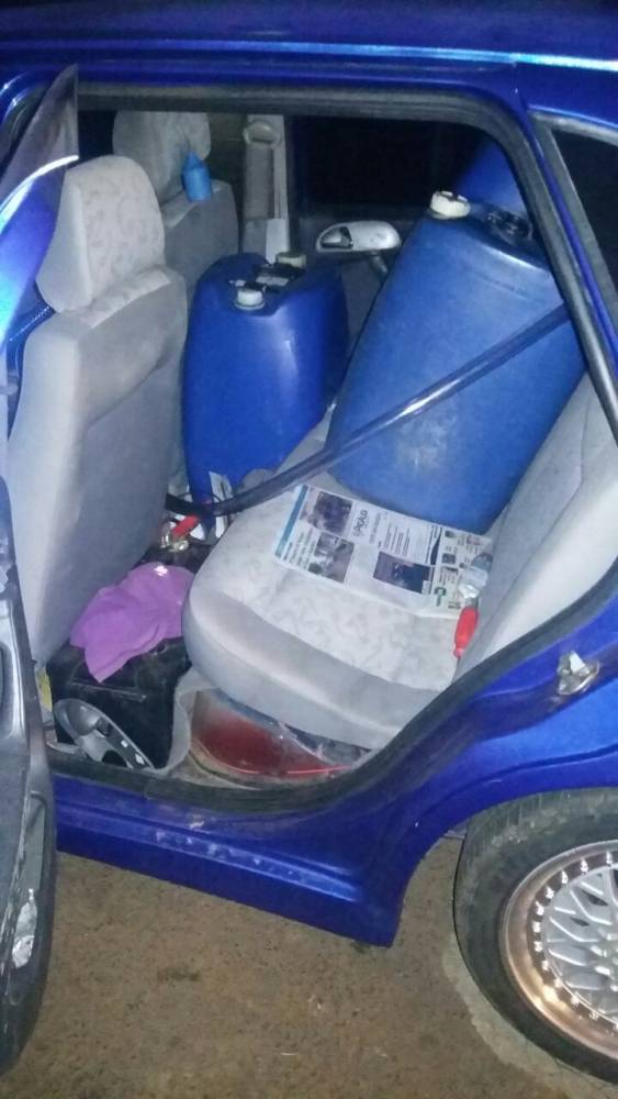 Brigada Militar prende jovem que furtava gasolina de tanque no subsolo de posto, em Santo Ângelo - foto 4