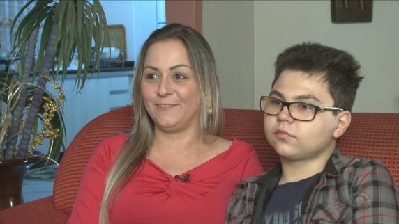 Menino tinha 

10 anos quando recebeu o transplante dela. Atualmente com 16 anos, ele tem qualidade de vida graças à doação, segundo médico
