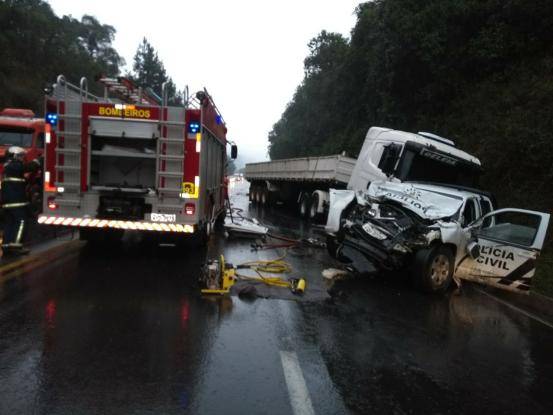 Viatura encaminharia suspeitos da morte de um idoso 

em Cacequi para o sistema prisional gaúcho