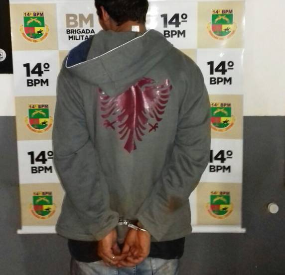 Elemento foi preso em São Luiz Gonzaga