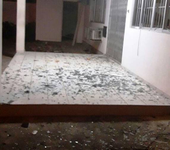 Delegacia é alvo de explosão em Balneário Rincão - foto 3