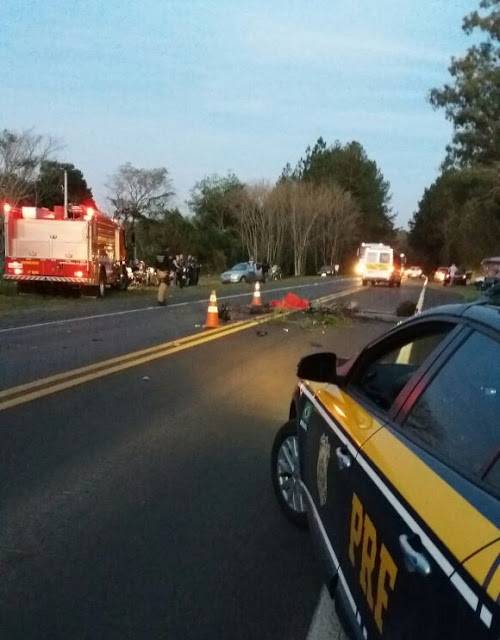 Irmão do cantor Júlio Saldanha morre em acidente de trânsito na BR 287 em
Jaguari - foto 2