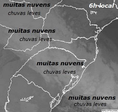 Temperatura não sobe muito durante o dia
